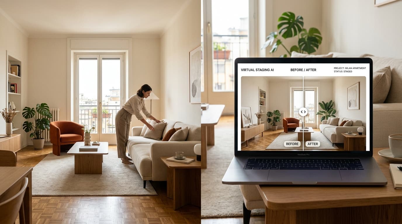 Home Staging Virtuale vs Tradizionale: Quale Conviene nel 2025?